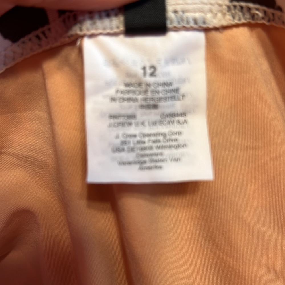 Ladies JCrew one piece bandeau swimsuit - Picture 4 of 4